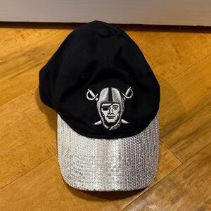 New Era Black and Silver NFL Cap
